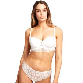 Kom Bridal 41SU75201 Ekru Straples Sütyen