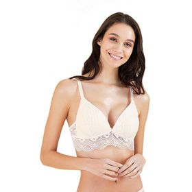 Kom Bridal Ekru Desteksiz Sütyen