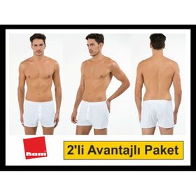 Kom Matt 2'li Erkek Boxer