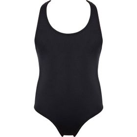 Kom Siyah Swimm Kız Çocuk Mayo