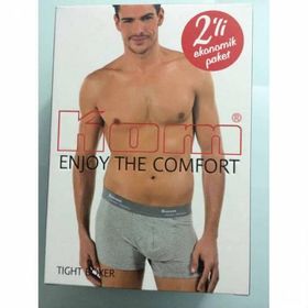 Kom Tight 2'li Erkek Boxer
