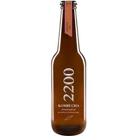 Kombucha 2200 Şeftali Gül 330 ml İçecek