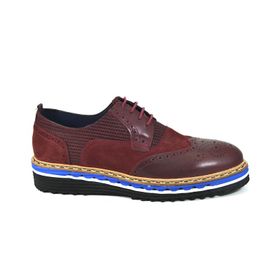 Komcero 2636-701 Bordo Erkek Günlük Ayakkabı