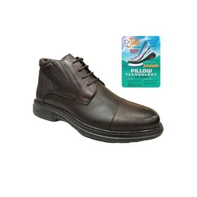 Komcero K2454-2087 Dr.Jells Bağcıklı Pıllow Tech Floter Deri Kahve Erkek Bot