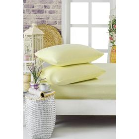 Komfort Home 100X200 cm Tek Kişilik Penye Lastikli Çarşaf Seti