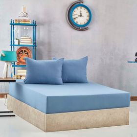 Komfort Home 150X200 cm Çift Kişilik Penye Lastikli Çarşaf Seti