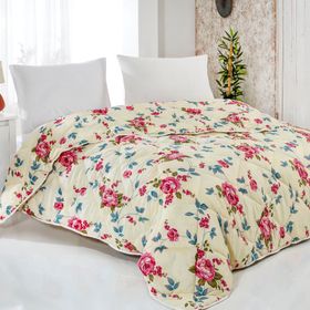 Komfort Home 200x220 Çift Kişilik Baskılı Çok Amaçlı Örtü Pike