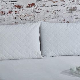 Komfort Home 50x70 cm x 2 Kapitoneli Pamuklu Yastık Koruyucu