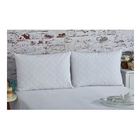 Komfort Home 50x70 cm x 2 Kapitoneli Pamuklu Yastık Koruyucu