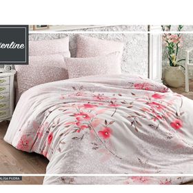 Komfort Home Alisa Ranforce Pudra Çift Kişilik Nevresim Takımı Seti