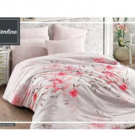 Komfort Home Alisa Ranforce Pudra Tek Kişilik Nevresim Takımı