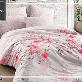 Komfort Home Alisa Ranforce Pudra Tek Kişilik Nevresim Takımı