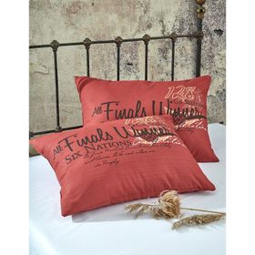 Komfort Home Baskılı Pamuklu Silikon Dolgulu 50x70 cm Yastık