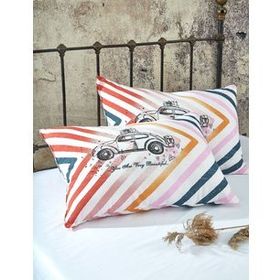 Komfort Home Baskılı Pamuklu Silikon Dolgulu 50x70 cm Yastık