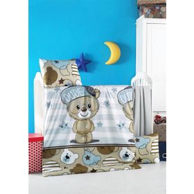 Komfort Home Bear %100 Pamuk Bebek Nevresim Takım