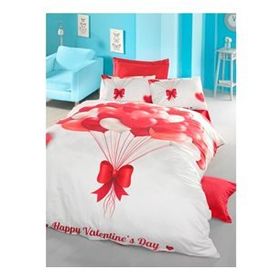 Komfort Home Beatiful Çift Kişilik Saten Nevresim Takımı