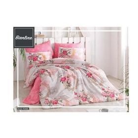 Komfort Home Buse Ranforce Pembe Tek Kişilik Nevresim Takımı