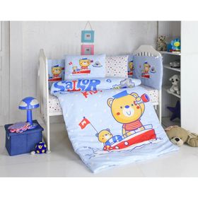 Komfort Home Captain 8 Parça Ranforce %100 Pamuk Bebek Uyku Seti