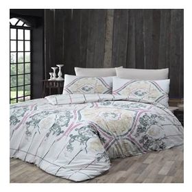 Komfort Home Cariana Grey Tek Kişilik Ranforce Nevresim Takımı