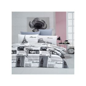 Komfort Home Çift Kişilik Ranforce City Nevresim Takım