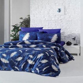 Komfort Home Çift Kişilik Ranforce Feather Nevresim Takım