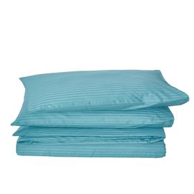 Komfort Home Çizgili Pamuk Saten Battal Boy Nevresim Takım