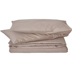 Komfort Home Çizgili Pamuk Saten Çift Kişilik Nevresim Takımı Seti