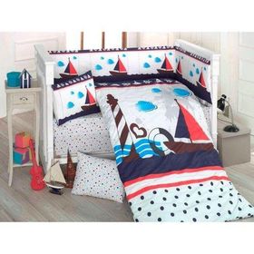 Komfort Home Dümen 8 Parça Ranforce %100 Pamuk Bebek Uyku Seti Takımı