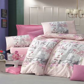 Komfort Home ELIFMAVI Ranforce Tek Kişilik Nevresim Takımı
