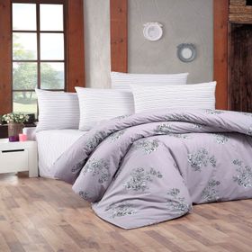 Komfort Home ELIFMAVI Ranforce Tek Kişilik Nevresim Takımı
