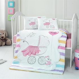 Komfort Home Fish Girl Pamuk Bebek Nevresim Takım
