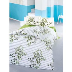 Komfort Home Hazal Ranforce Yeşil Tek Kişilik Nevresim Takımı
