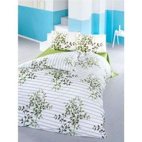 Komfort Home Hazal Ranforce Yeşil Tek Kişilik Nevresim Takımı