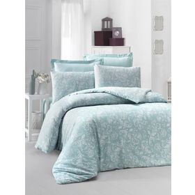 Komfort Home Mint Tek Kişilik Exclusive Deluxe Saten Nevresim Takımı