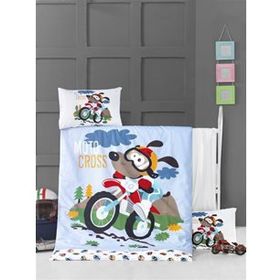 Komfort Home Moto Cross %100 Pamuk Bebek Uyku Seti