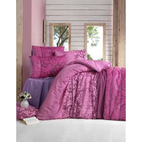 Komfort Home Öykü Bordo Tek Kişilik Polycotton Nevresim Takımı