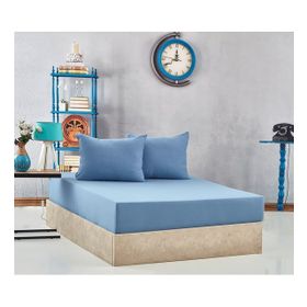 Komfort Home Pamuklu Penye Lastikli 180x200 cm Battal Boy Çarşaf Seti