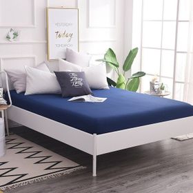 Komfort Home Penye Lastikli Lacivert 100x200 cm Tek Kişilik Çarşaf Seti