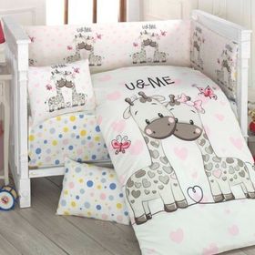 Komfort Home Sweet 8 Parça Ranforce %100 Pamuk Bebek Uyku Seti