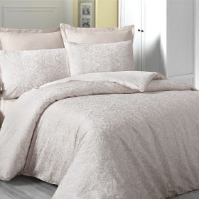 Komfort Home Tek Kişilik Exclusive Deluxe Saten Cream Nevresim Takımı