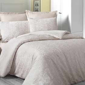 Komfort Home Tek Kişilik Exclusive Deluxe Saten Cream Nevresim Takımı
