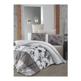 Komfort Home Tek Kişilik Polycotton Bellezza Kahve Nevresim Takımı