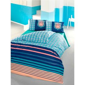 Komfort Home Tek Kişilik Ranforce Collage Nevresim Takımı