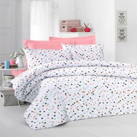 Komfort Home Tek Kişilik Ranforce Mosaic Nevresim Takımı