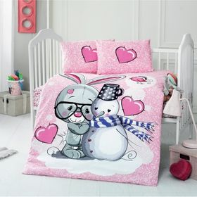Komfort Home VIC_LOVERAIN %100 Pamuk Bebek Nevresim Takımı