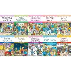 Komik Çocuklar - 10 Kitap Takım - Kolektif
