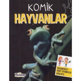 Komik Hayvanlar - Eğlendirici Kart Oyunuyla Birlikte - Kolektif