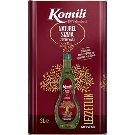 Komili 3 lt Lezzetlik Yumuşak Natürel Sızma Zeytinyağı