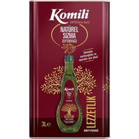 Komili 3 lt Meyvemsi Teneke Sızma Zeytinyağı