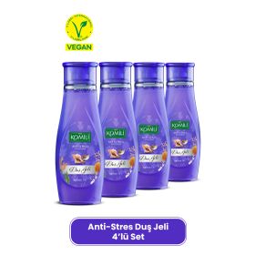 Komili 4x500 ml Anti Stres Egzotik Koku Duş Jeli
